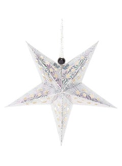 Sharpdo Decoration Stereo Star Pendant Silver/White 60centimeter 