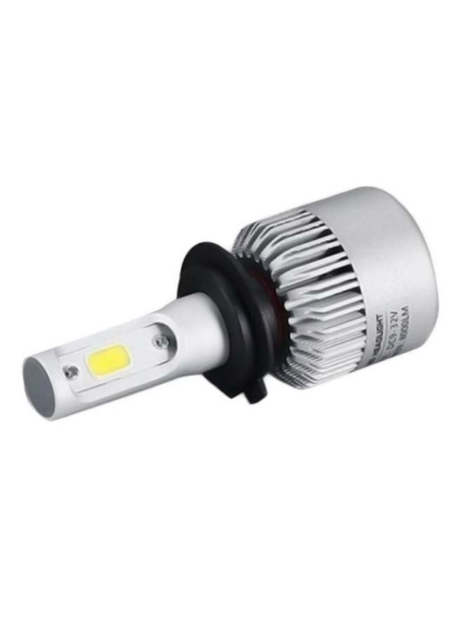 بيوينتي طقم مصابيح LED مكون من قطعتين رمادي/أسود 4 x 13سم  - Image 2