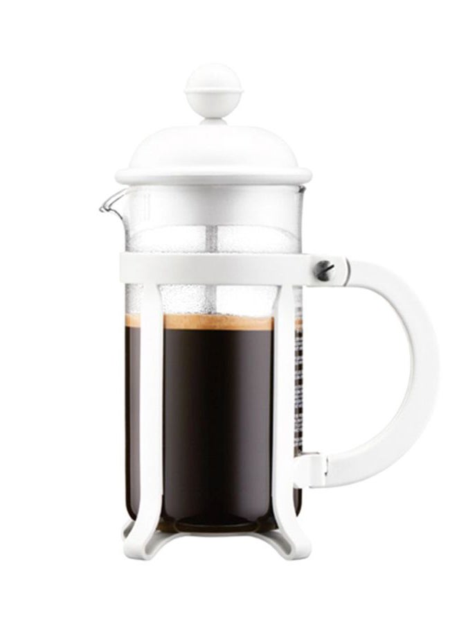bodum 8 Cups Java French Press Coffee Maker White 1Liters