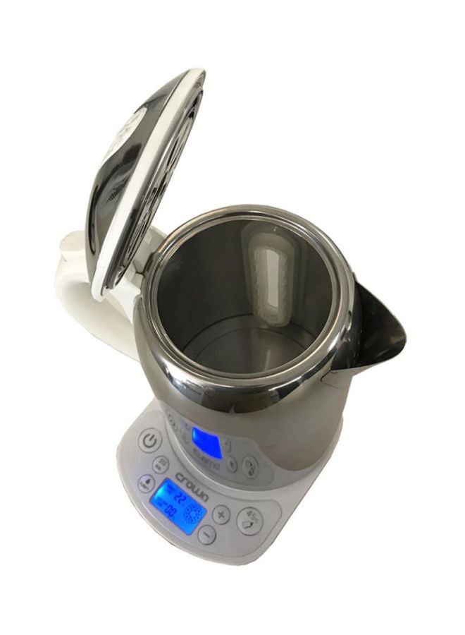 كراون لاين غلاية كهربائية من دون سلك 1.8 L 2200.0 W KT-209 فضي / برتقالي - Image 4