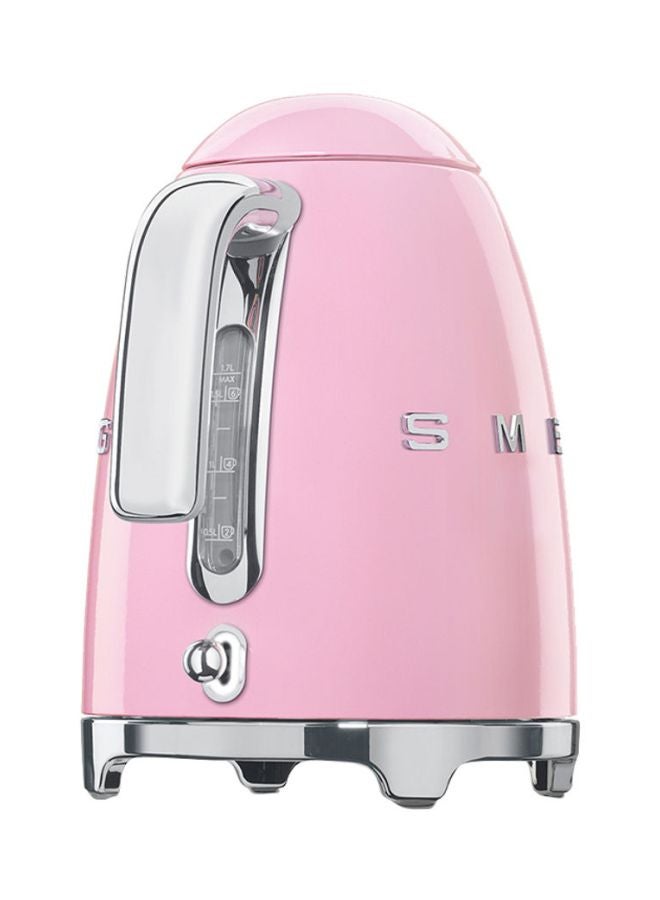 smeg Electric Kettle 1.7 L 3000 W KLF03PKEU, KLF03PKUK Pink/Silver  - Image 2