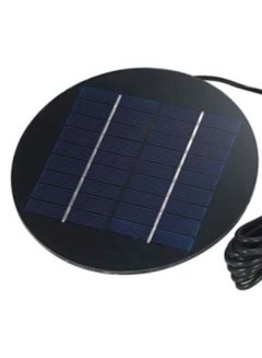 Decdeal Solar Powered Fountain Submersible Water Pump Black 16 x 16 x 4.5cm  - Image 2