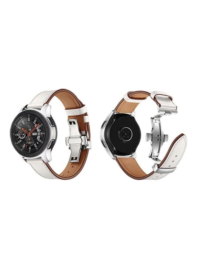 HuHa Stylish Replacement Band For Samsung Galaxy Watch White - Image 1