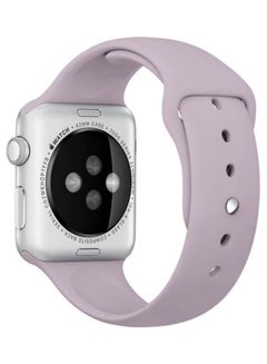 HuHa Replacement Strap Watchband For Apple Watch Series 7 41mm / 6 / SE / 5 / 4 40mm / 3 / 2 / 1 38mm Purple  - Image 2