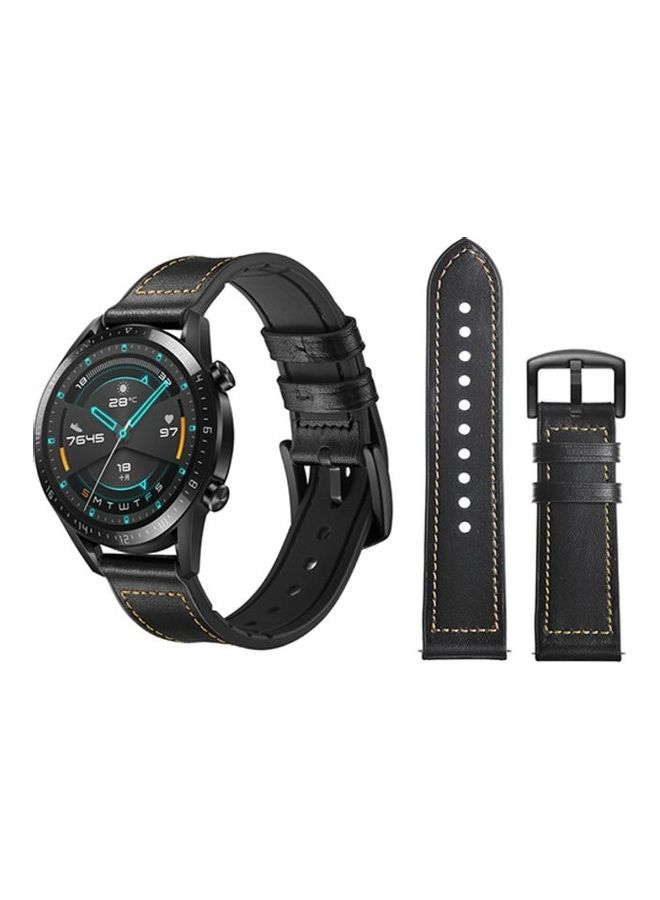 HuHa Replacement Band For Huawei Watch GT/GT 2 Black - Image 1