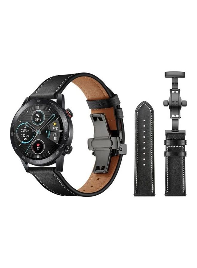 HuHa Replacement Band For Honor Magic Watch 2 Black - Image 2