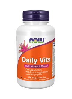 Daily Vits Multi Vitamin And Mineral - 120 Veg Capsules