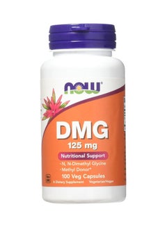 ناو فودز مكمل غذائي DMG ‏125 مجم - 100 كبسولة  - Image 1