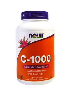 Vitamin C-1000 Mg With Rose Hips - 250 Tablets - v1615295826/N32775655A_1