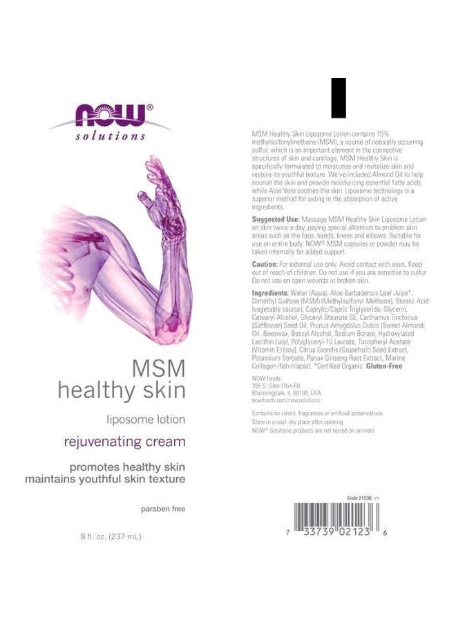 Now Foods MSM Healthy Skin Liposome Lotion - Image 3