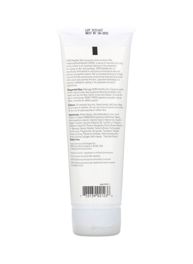Now Foods MSM Healthy Skin Liposome Lotion - Image 2