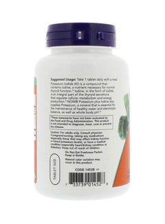 Now Foods Potassium Plus Iodine Dietary Supplement- 180 Tablets  - Image 3