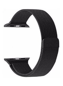 Replacement Strap Watchband For Apple Watch Series 7 41mm / 6 / SE / 5 / 4 40mm / 3 / 2 / 1 38mm Space Black
