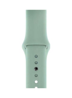 HuHa Replacement Strap Watchband For Apple Watch Series 7 41mm / 6 / SE / 5 / 4 40mm / 3 / 2 / 1 38mm Seafoam Green  - Image 2