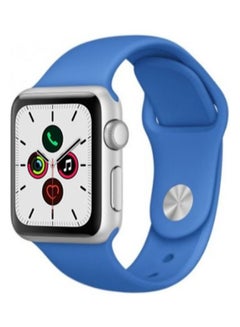 HuHa Replacement Strap Watchband For Apple Watch Series 7 41mm / 6 / SE / 5 / 4 40mm / 3 / 2 / 1 38mm Royal Blue  - Image 2