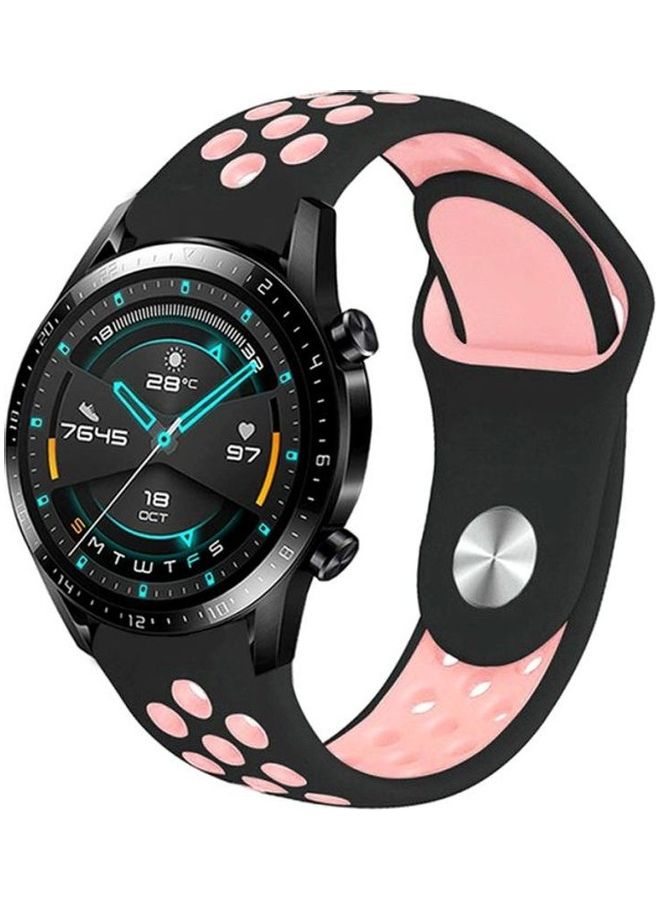 HuHa Replacement Watchband For Samsung Gear S3 Frontier / S3 Classic 22mm Multicolour - Image 1