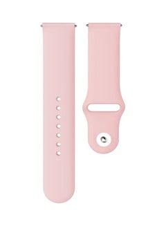 HuHa Replacement Watchband For Samsung Gear S3 Frontier / S3 Classic 22mm Rose Pink  - Image 2