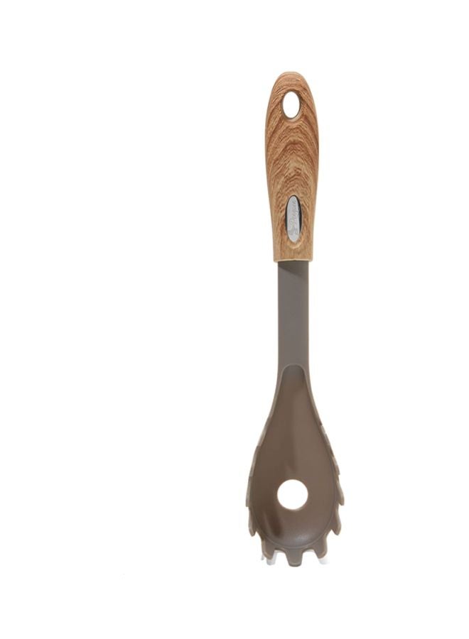بينجوين ملعقة تقديم المعكرونة الإسباجتي من فيرونيا رمادي / بني - Image 2