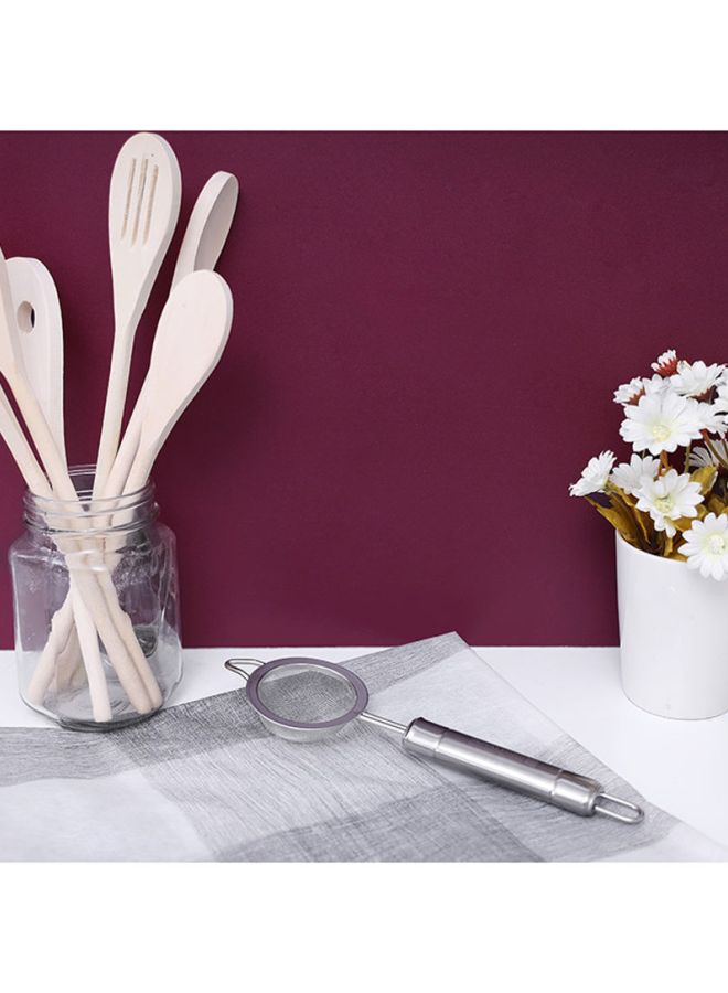 Royalford Stainless Steel 6.5Cm Strainer Dishwasher Safe 23.2X6.5Cm Silver  - Image 5