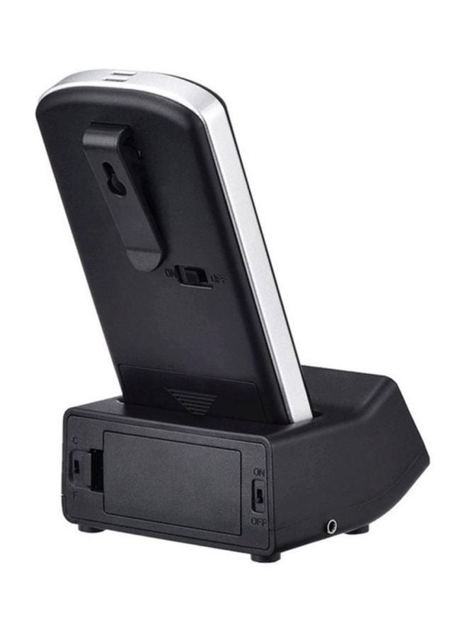 بيوينتي جهاز تحكم عن بعد مع مقياس حرارة لاسلكي رقمي ثنائي المسبار للفرن من قطعتين برتقالي/أسود - Image 3