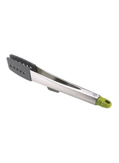 Joseph Joseph Elevate Stainless Steel Tongs Grey/Green/Silver  - Image 1