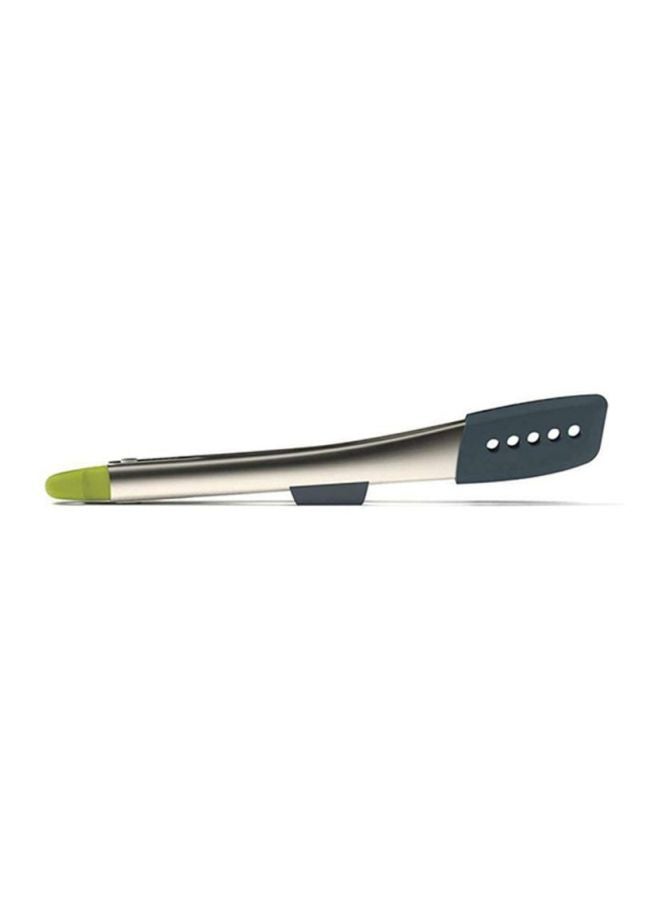 Joseph Joseph Elevate Stainless Steel Tongs Grey/Green/Silver  - Image 2