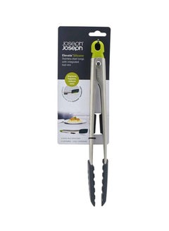 Joseph Joseph Elevate Stainless Steel Tongs Grey/Green/Silver  - Image 5