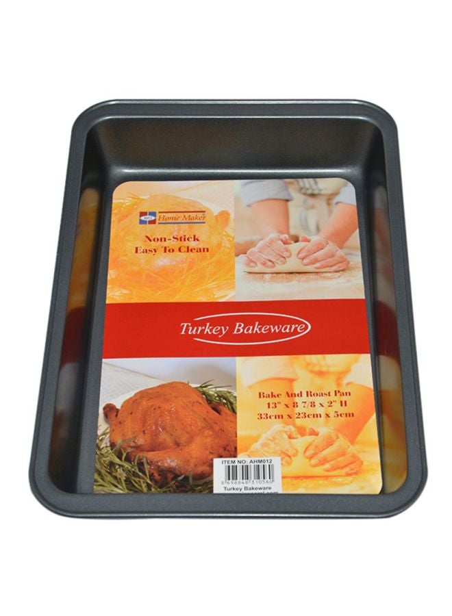 Homemaker Oblong Cake Pan 33Cm Black 33cm 