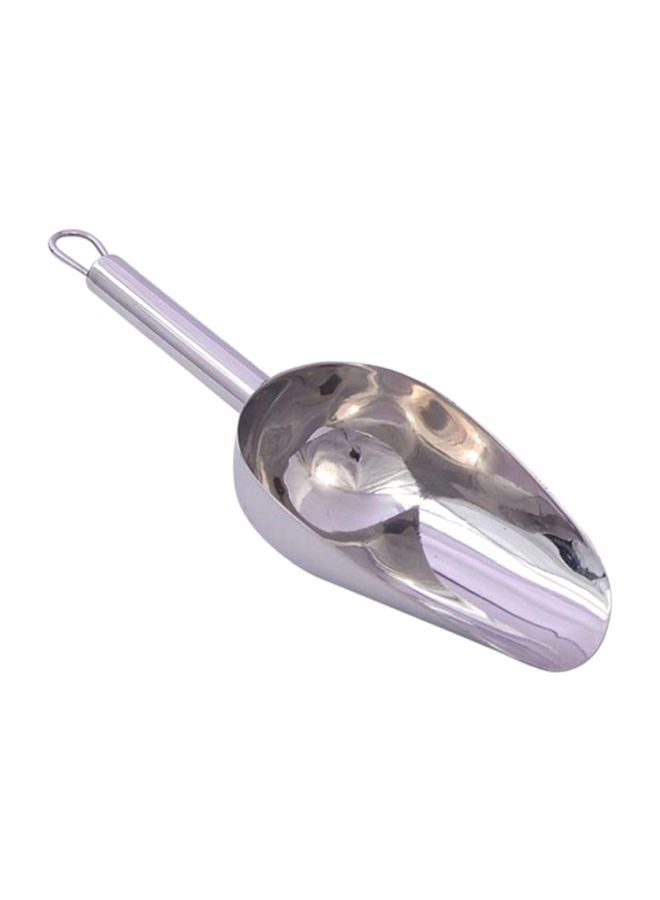 RAJ Pipe Handle Heavy Scoop Silver 26.5x7.5cm 
