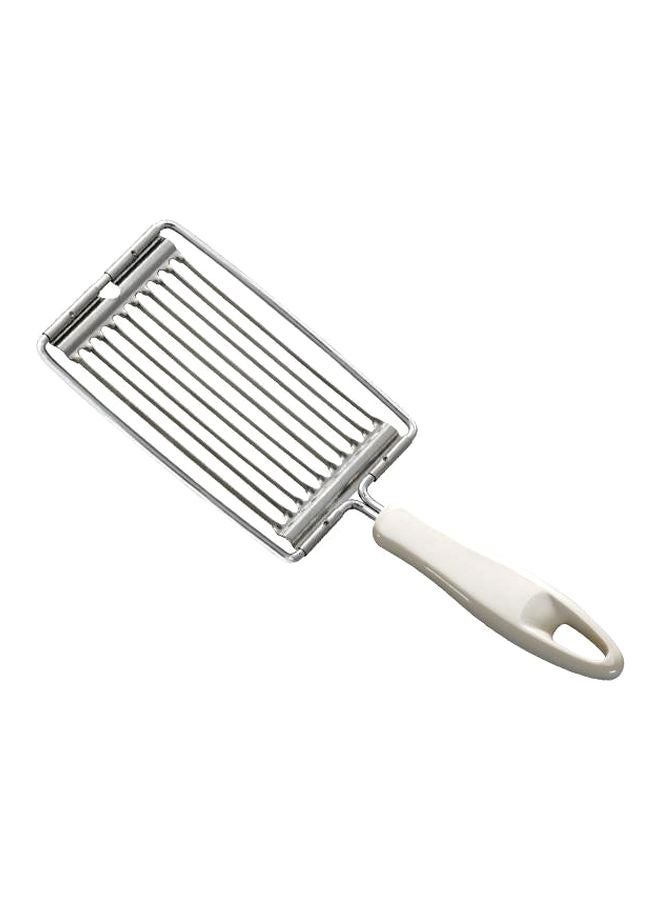 تسكوما قطاعة الطماطم من بريستو فضي/أبيض 26سم - Image 1