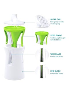 Sharpdo Pasta Noodle Maker Cutter White/Green 14x7x5cm  - Image 2