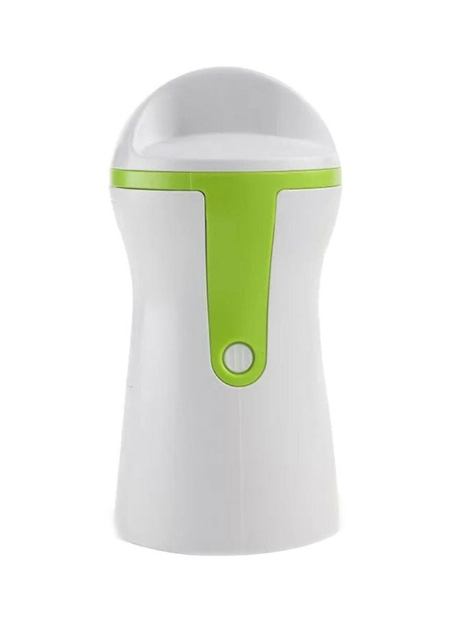 شاربدو قطّاعة خُضار حلزونية أبيض/ أخضر/ شفاف 14x7سم - Image 1