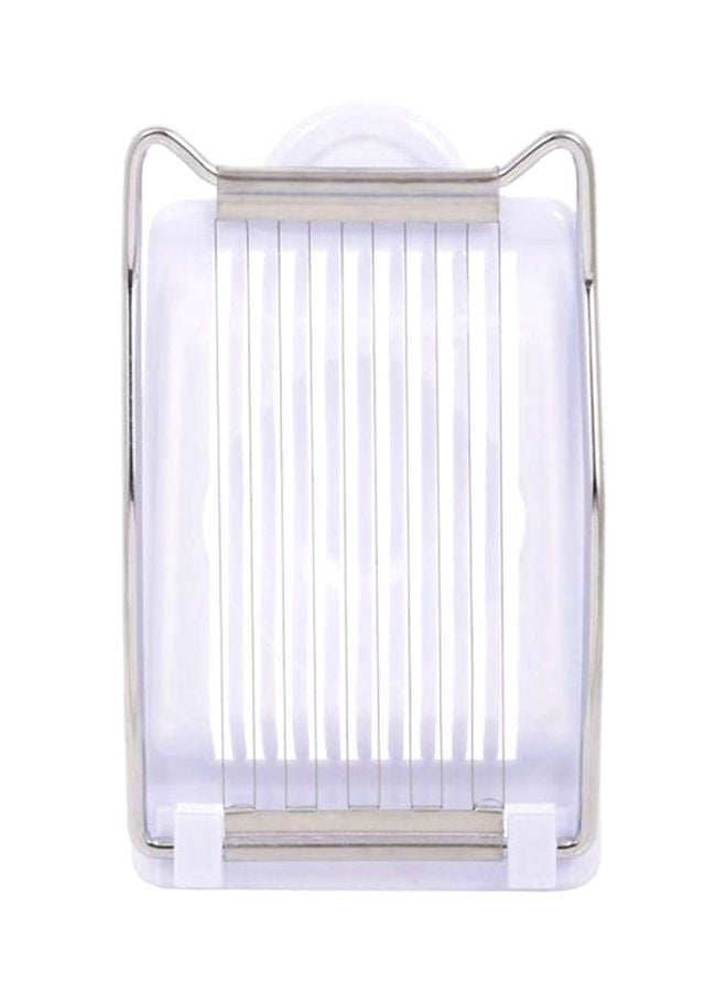 RAJ Plastic Egg Slicer White 12cm  - Image 3