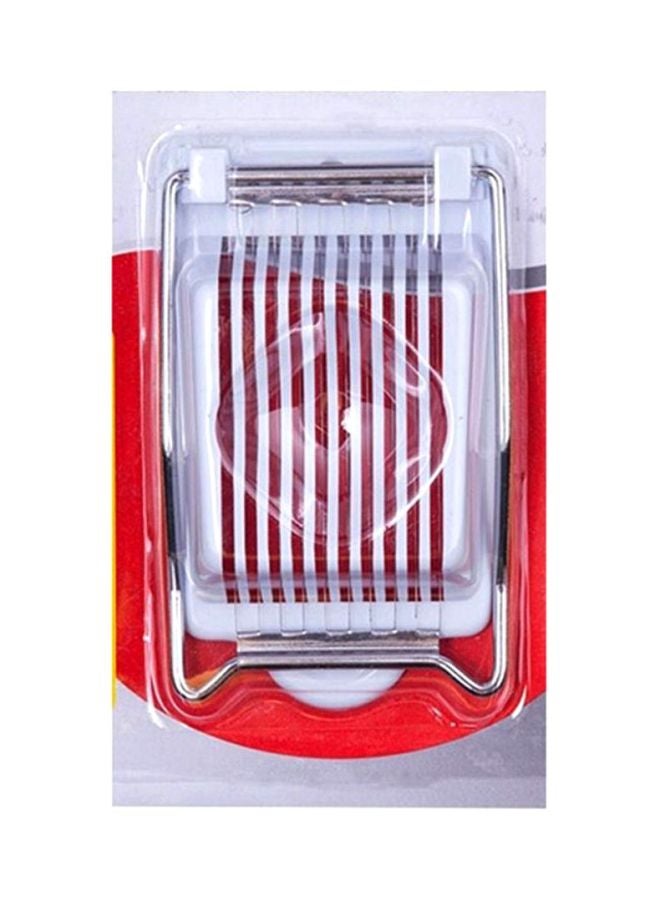 RAJ Plastic Egg Slicer White 12cm  - Image 4