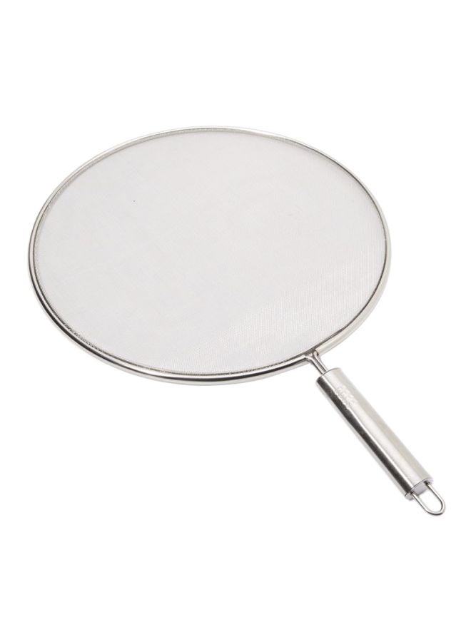 FACKELMANN Stainless Steel Splatter Screen Silver 29cm  - Image 1