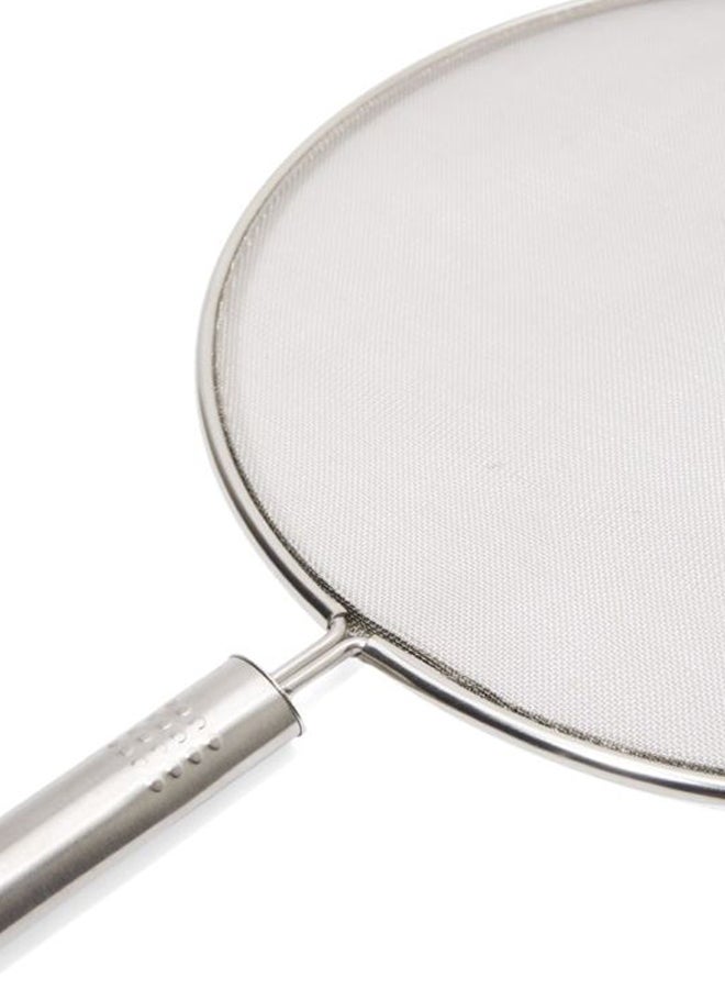 FACKELMANN Stainless Steel Splatter Screen Silver 29cm  - Image 2