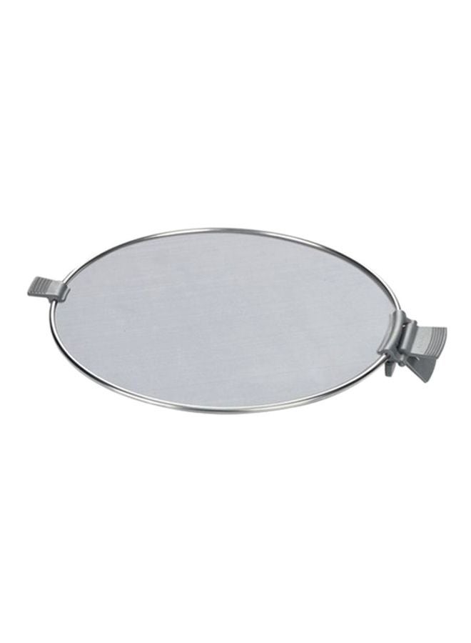 tescoma Splatter Screen With Clip Silver 29cm