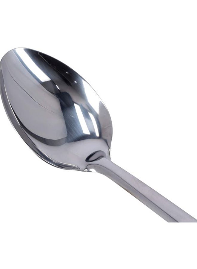 Royalford Stainless Steel Serving Spoon Silver 33x7.3cm  - Image 3