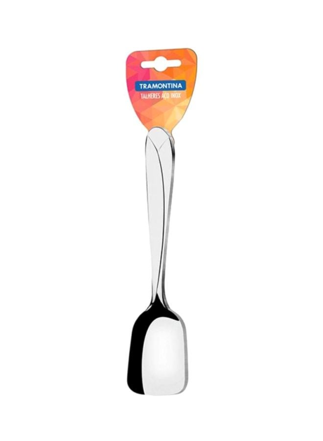 TRAMONTINA 6PC. SUGAR SPOONS AURORA Silver