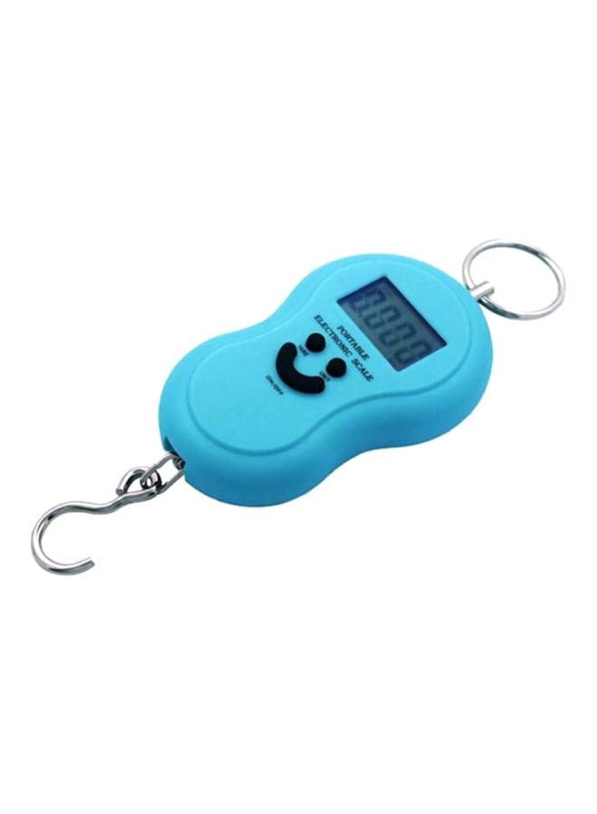 Ozone Portable Digital Weighing Scale Blue 15x15x10cm - Image 1