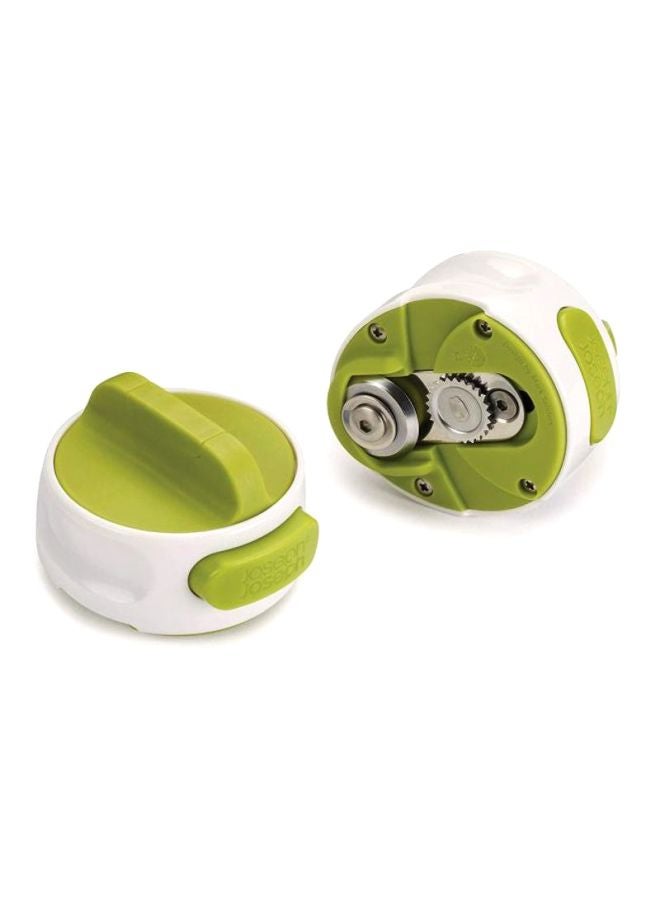 Joseph Joseph - Can-Do Compact Can Opener White/Green 2.6x2x2inch - Image 1