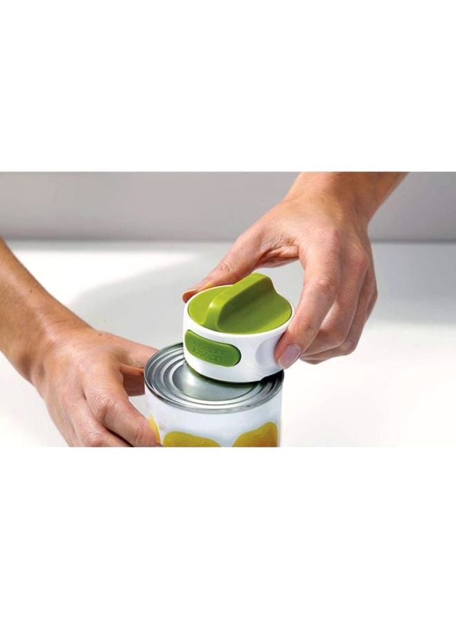 Joseph Joseph - Can-Do Compact Can Opener White/Green 2.6x2x2inch - Image 1