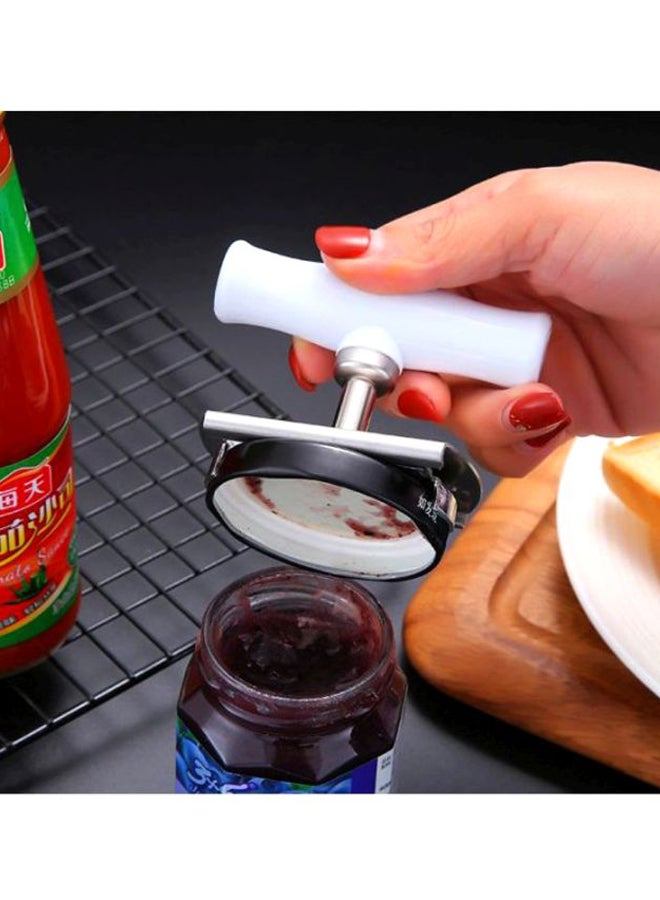 Beauenty Capping Artifact Bottle Opener Silver/White 6.8x10.3cm - Image 2