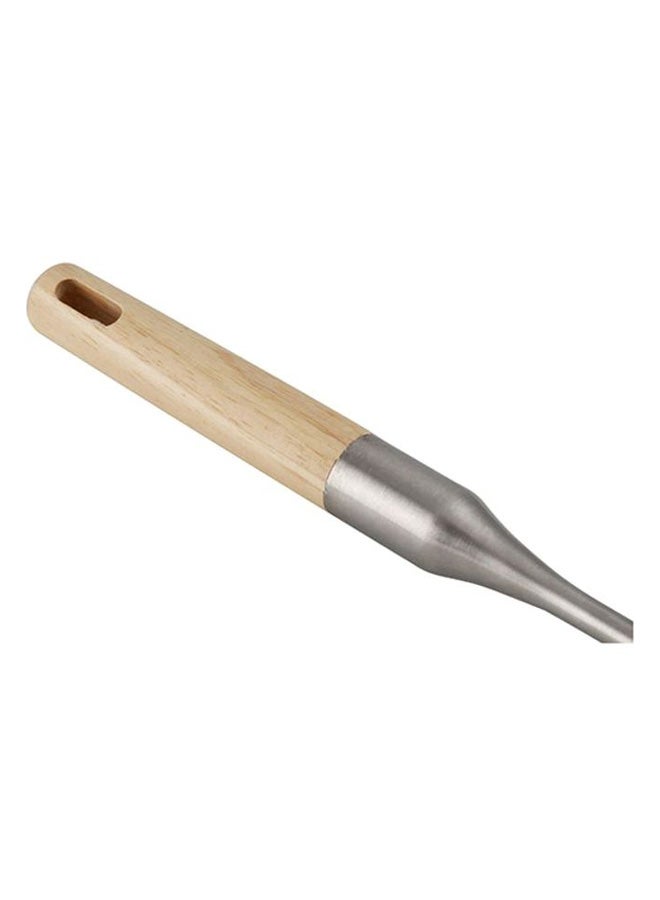 Berger Stainless Steel Spagatti With Rubber Wood Handle Silver 35x8x2cm  - Image 4