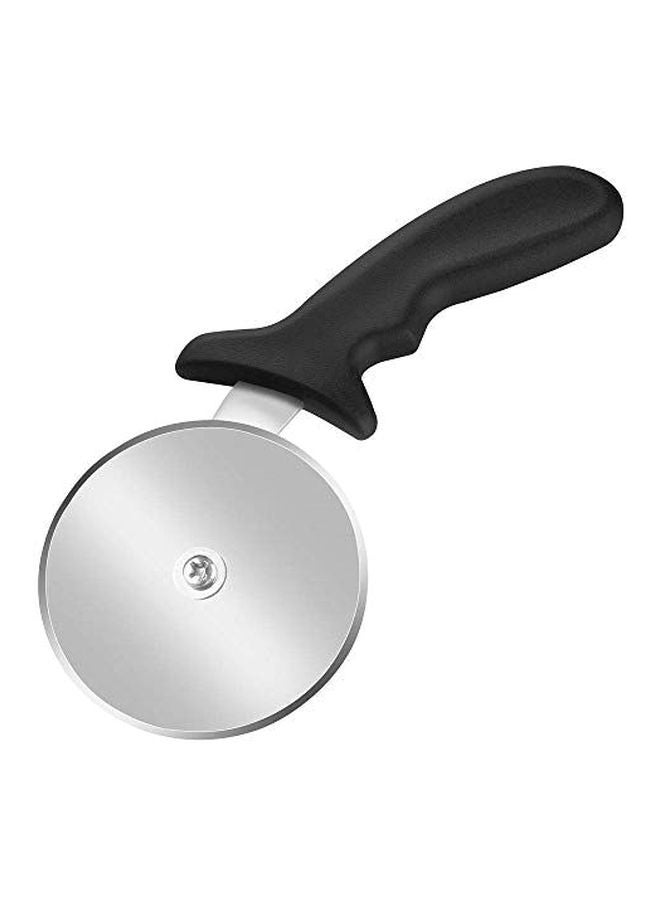 RAJ Pizza Cutter With Handle Silver 4inch 