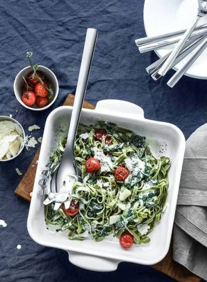 WMF Nuova Pasta Serving Spoon Silver 30cm - Image 2