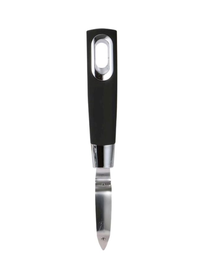 BERGNER Ergo SS Peeler Black/Silver 21.3x2.8cm - Image 1