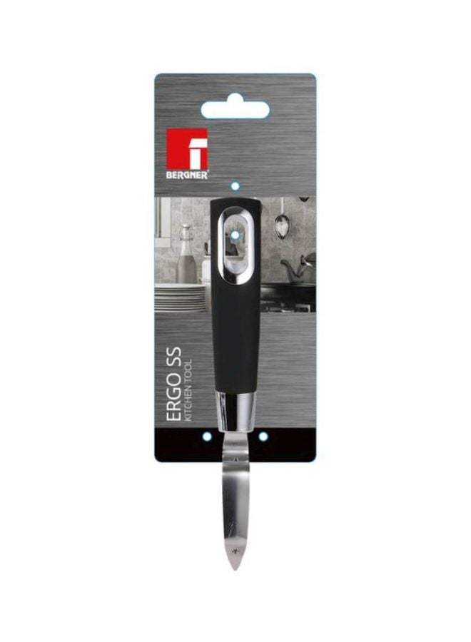 BERGNER Ergo SS Peeler Black/Silver 21.3x2.8cm - Image 3