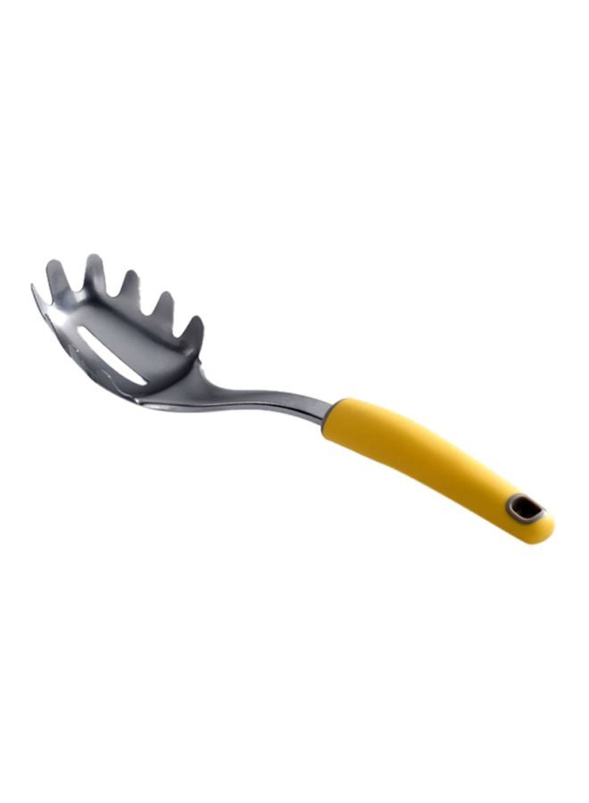 Mimosa Steel Spaghetti Spoon Yellow/Silver