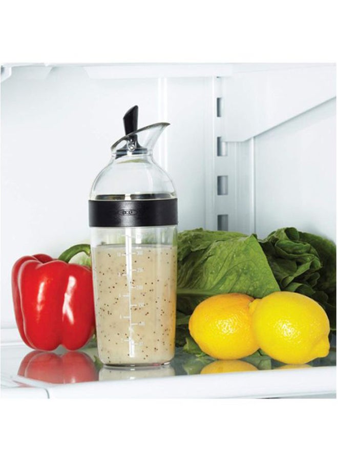 OXO Good Grips Salad Dressing Shaker Clear/Black 2.5x2.5x8.8inch  - Image 3